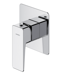 Baterie de dus incastrata Omnires Parma Crom