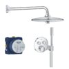 Sistem de dus Grohe Grohtherm SmartControl Euphoria 260, incastrat, termostat, crom - 34744000