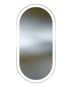 Oglinda ovala baie Gloria 60x120 cm cu iluminare led
