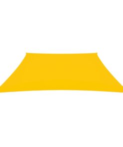vidaXL Parasolar, galben, 3/5x4 m, țesătură oxford, trapez