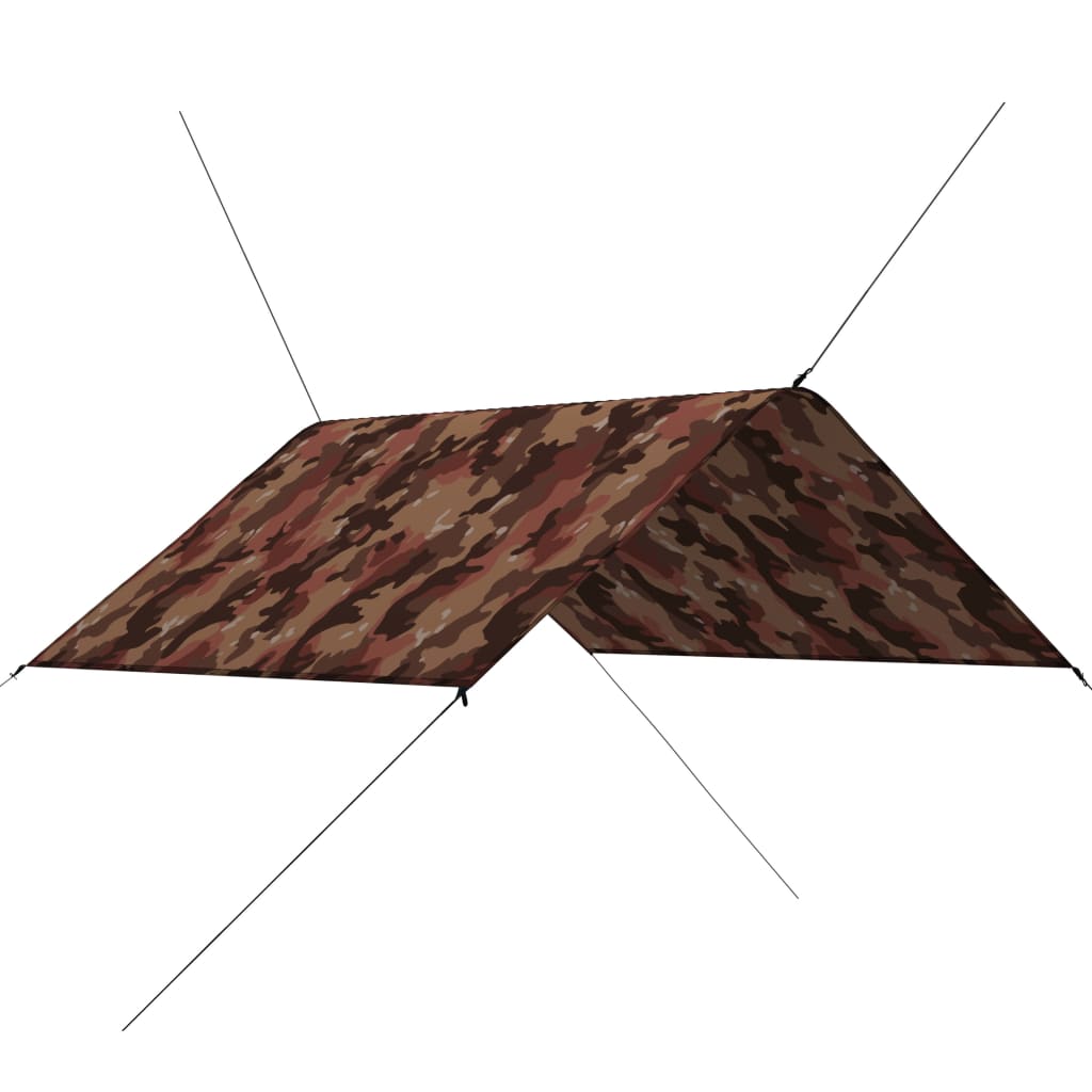 vidaXL Prelată de exterior, camuflaj, 3x2,85 m