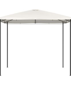 vidaXL Pavilion, crem, 3x3x2,6 m, 160 g/m²