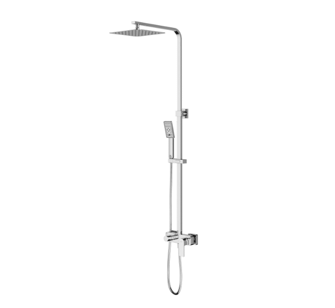 Coloana de dus Omnires Baretti Crom