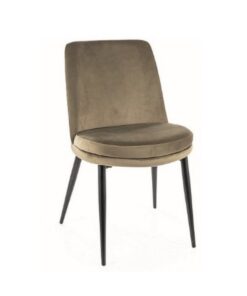 Scaun olive KAYLA VELVET