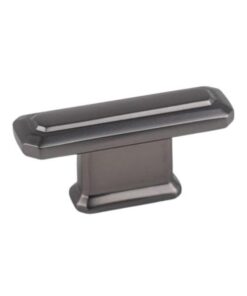 Buton pentru mobila King, finisaj negru gun metal CB, 16 mm