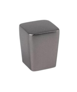 Buton pentru mobila Leta, finisaj negru gun metal CB, 25 mm