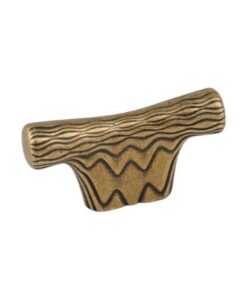 Buton pentru mobila Lina, finisaj alama antichizata CB, 16 mm
