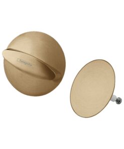 Capac ventil cada si maner rotire preaplin Hansgrohe Flexaplus, bronz periat