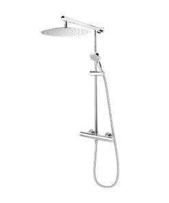 Coloana de dus FDesign Anima, baterie termostatata, crom lucios