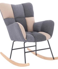 Fotoliu tesatura gri Komodo 67x72x97 cm