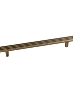 Maner pentru mobila Leco, finisaj alama antichizata CB, 160 mm