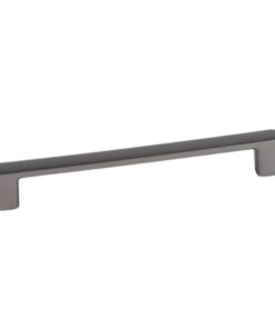 Maner pentru mobila Leta, finisaj negru gun metal CB, 160 mm