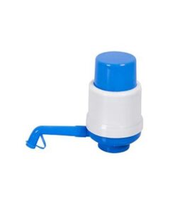 Pompa manuala pentru bidon apa, 2.5 L - 10 L, Albastru/Alb