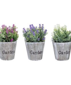 Set 3 flori artificiale Elinor 10.5x18 cm