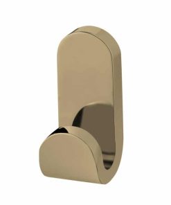 Suport prosop baie cu 1 agatatoare Auriu Bisk Nature