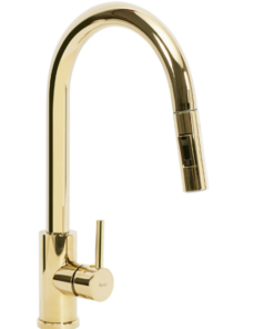 Baterie de bucatarie Rea Fresh Auriu Lucios