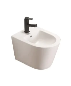 Bideu suspendat Fluminia Clementina Alb Lucios