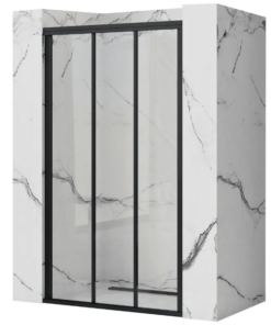 Usa de dus Rea Alex 100 cm Negru Mat