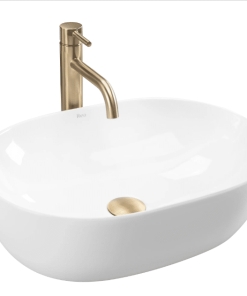 Lavoar pe blat Rea Lisa Alb Lucios