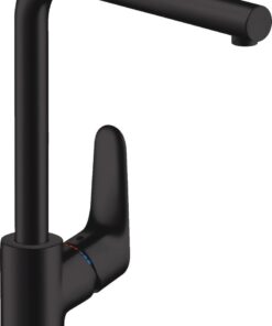 Baterie bucatarie Hansgrohe Focus 280, negru mat - 31817670