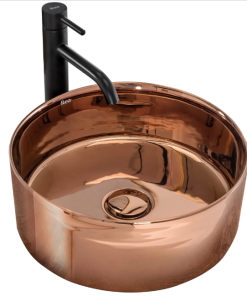 Lavoar pe blat Rea Ida Rose Gold Lucios