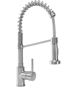 Baterie de bucatarie Rea Spring Nichel Mat