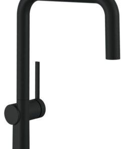 Baterie bucatarie Hansgrohe Talis M54 U 220, negru mat - 72806670