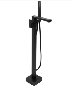 Baterie cada freestanding Rea Tery Negru Mat