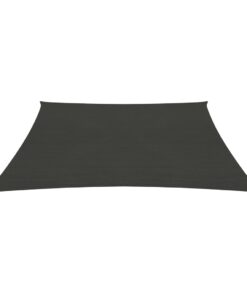 vidaXL Pânză parasolar, antracit, 3/4x3 m, HDPE, 160 g/m²