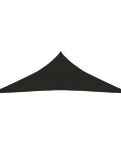 vidaXL Pânză parasolar, negru, 4x4x5,8 m, HDPE, 160 g/m²