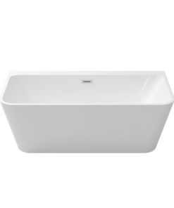 Cada dreptunghiulara freestanding Armony 170 cm Alb Lucios