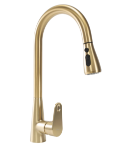 Baterie de bucatarie REA Mild Auriu Mat