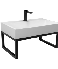 Lavoar REA Goya 60 cm Alb Lucios cu Cadru