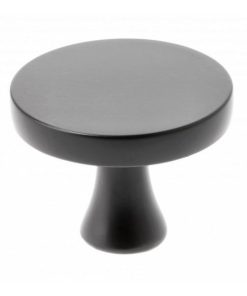 Buton pentru mobila Dune, finisaj negru mat GT, D:33.5 mm