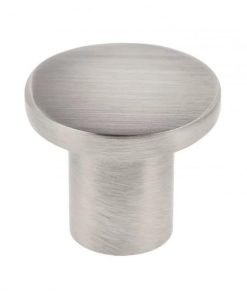 Buton pentru mobila Spot, finisaj otel periat GT, D:24 mm