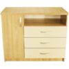 Comoda Milano sonoma cu fildes