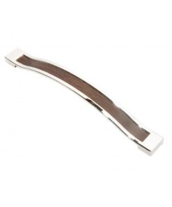 Maner model Safari, 160 mm, finisaj crom lucios/wenge