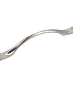 Maner pentru mobila Flow, finisaj otel periat GT, L:200 mm