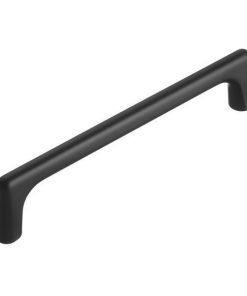 Maner pentru mobila Octavio, finisaj negru mat GT, L:139 mm