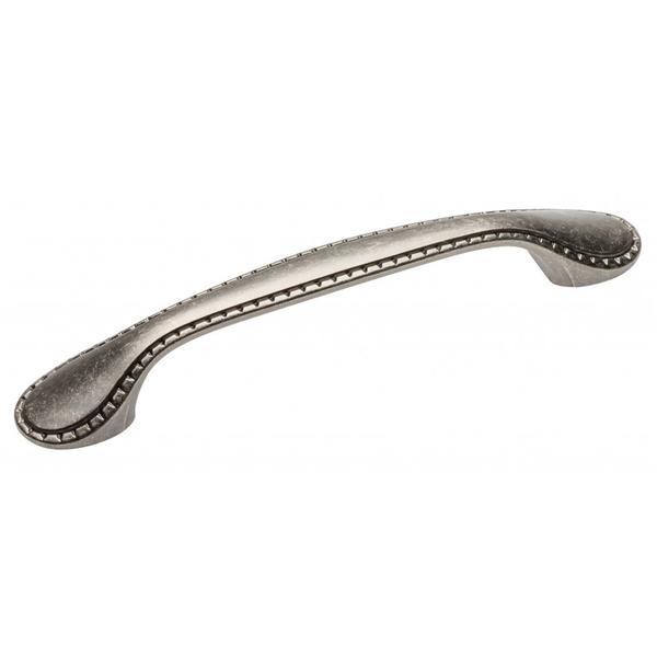 Maner pentru mobila Palermo, finisaj argint antichizat GT, L:159 mm