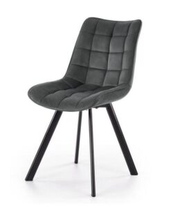 Scaun living HM K332, gri, 46x61x84 cm