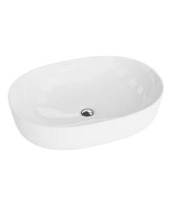 Lavoar pe blat Zora 60 cm alb lucios