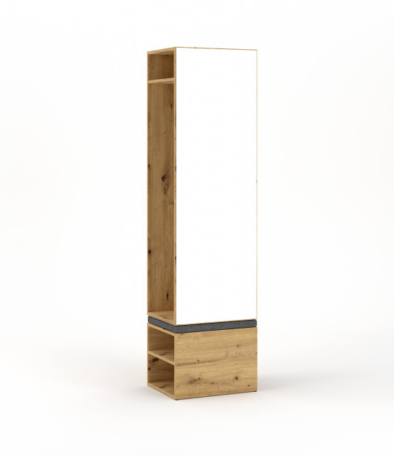 Clever Cv 03 Mobila Hol Oak Artisan - imagine 3