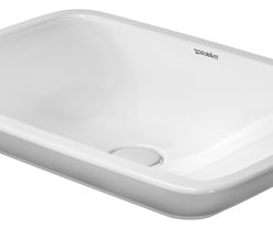 Lavoar tip bol Duravit PuraVida 70cm ventil ceramic montare pe blat