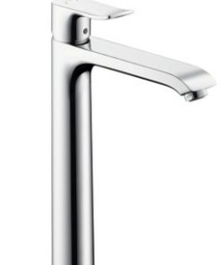 Baterie lavoar Hansgrohe Metris 260 ventil pop-up pentru lavoar tip bol crom