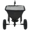 vidaXL Utilaj de împrăștiat sare, 125x74x79 cm, PVC și oțel, 45 L