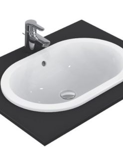 Lavoar Ideal Standard Connect Oval 48x35cm  fara orificiu baterie  montare in blat