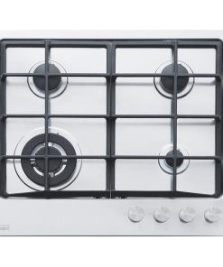 Plita gaz incorporabila Franke Neptune FHNE 604 3G TC XS C 4 arzatoare 60cm gratare fonta Inox Satinat
