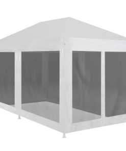vidaXL Cort de petrecere cu 6 pereți din plasă, 6 x 3 m