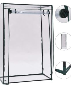 vidaXL Seră de roșii, 102 x 52 x 150 cm